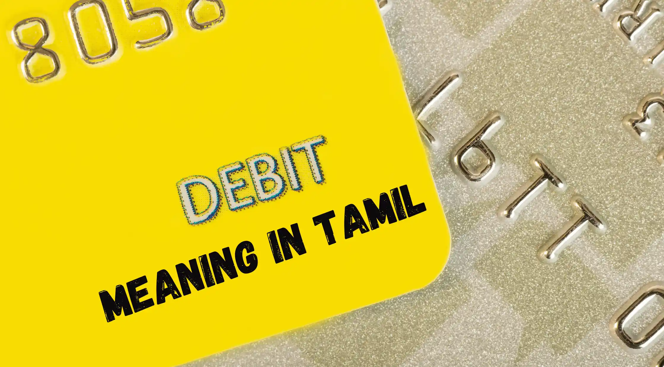Debit Meaning